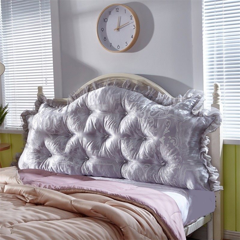 银灰中式床头靠垫靠背软包靠背垫榻榻米床靠床头垫床上靠枕卧室,居家布艺,床头靠垫,淘宝优惠券,粉丝福利购,淘宝优惠卷