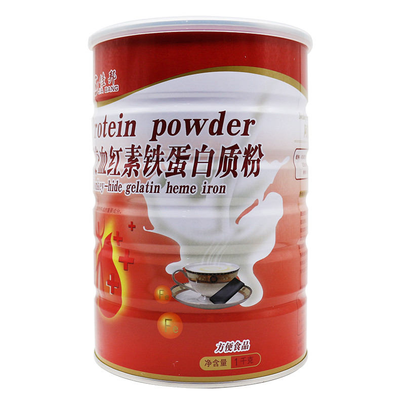 佳邦阿胶血红色素铁蛋白质粉1000g
