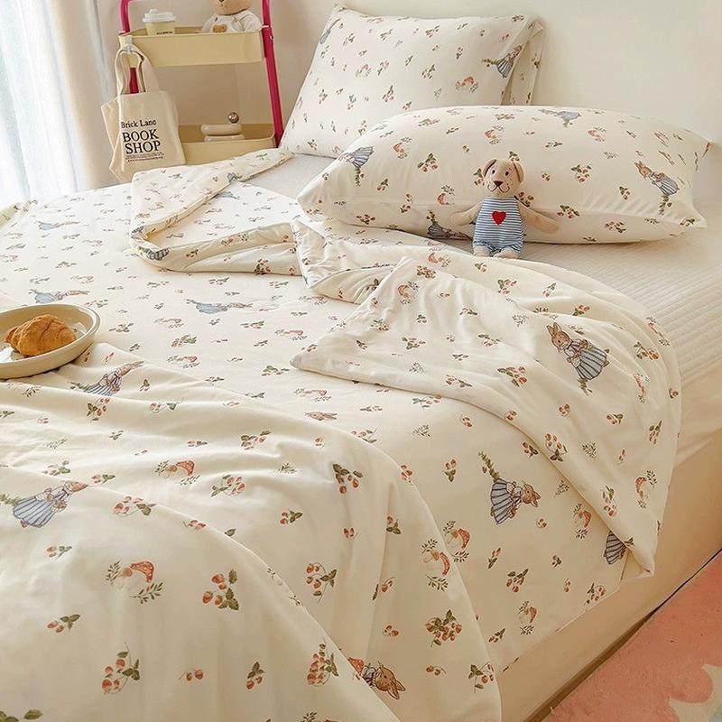 2025卡通大豆纤维儿童夏凉被夏被单人宿舍可机水洗空调被薄被,床上用品,化纤被,淘宝优惠券,粉丝福利购,淘宝优惠卷