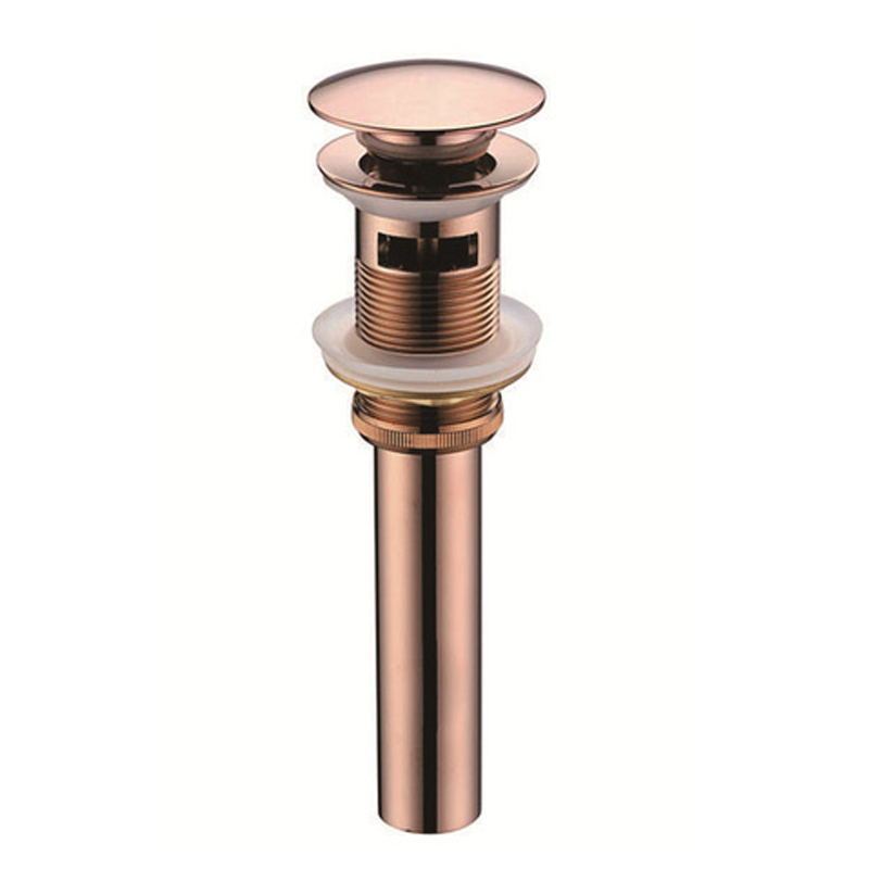 下水器全铜下水器金色orb下水器大盖弹跳排水器带溢水口厂家