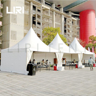 铝合金结构尖帐篷户外活动帐篷小型欧式帐篷展会顶篷车棚婚礼篷房