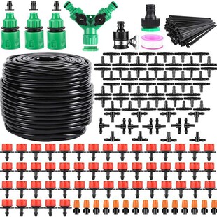 爆套装164ftdiy自动浇花器套装 200pcs50米滴灌款