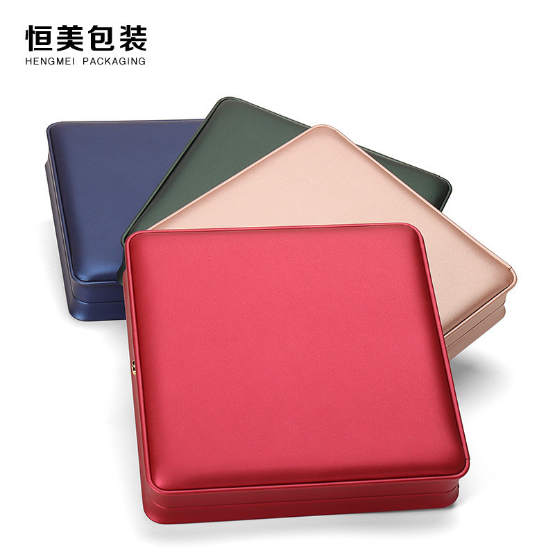 皇冠扣翡翠项链套装珍珠饰品包装盒珠宝首饰盒手镯盒手链盒子