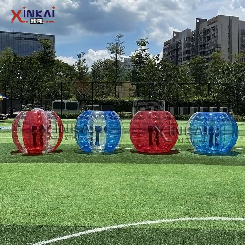 工厂热卖批发充气碰碰球充气拓展充气碰撞球彩色竞技波波球