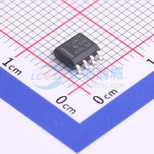 FET输入运放 TL082IDR SOIC-8 原装正品 电子元器件配单