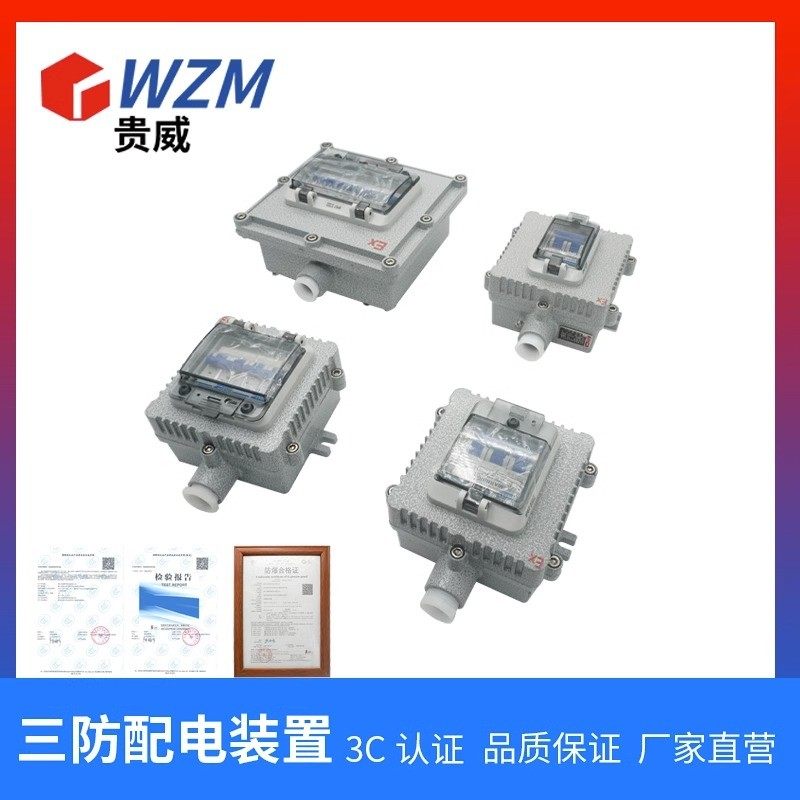 防爆开关三相空开漏电保护断路器防爆防水防尘盒防爆空开盒配电箱,五金/工具,防爆电气,淘宝优惠券,粉丝福利购,淘宝优惠卷
