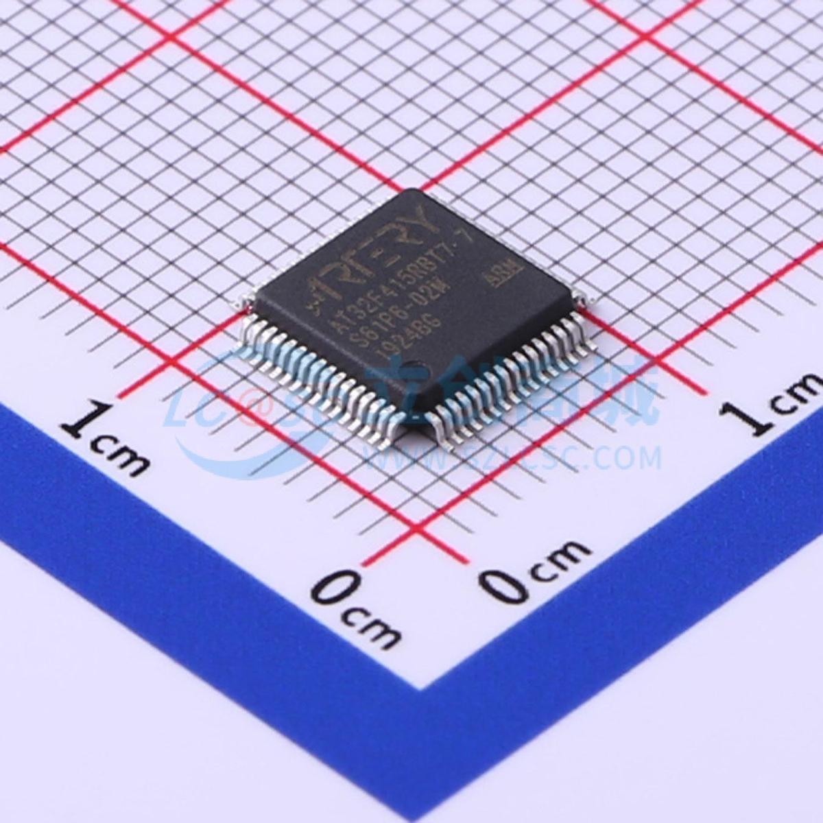 单片机(MCU/MPU/SOC) AT32F415RBT7-7 LQFP-64(7x7) 电子元器件