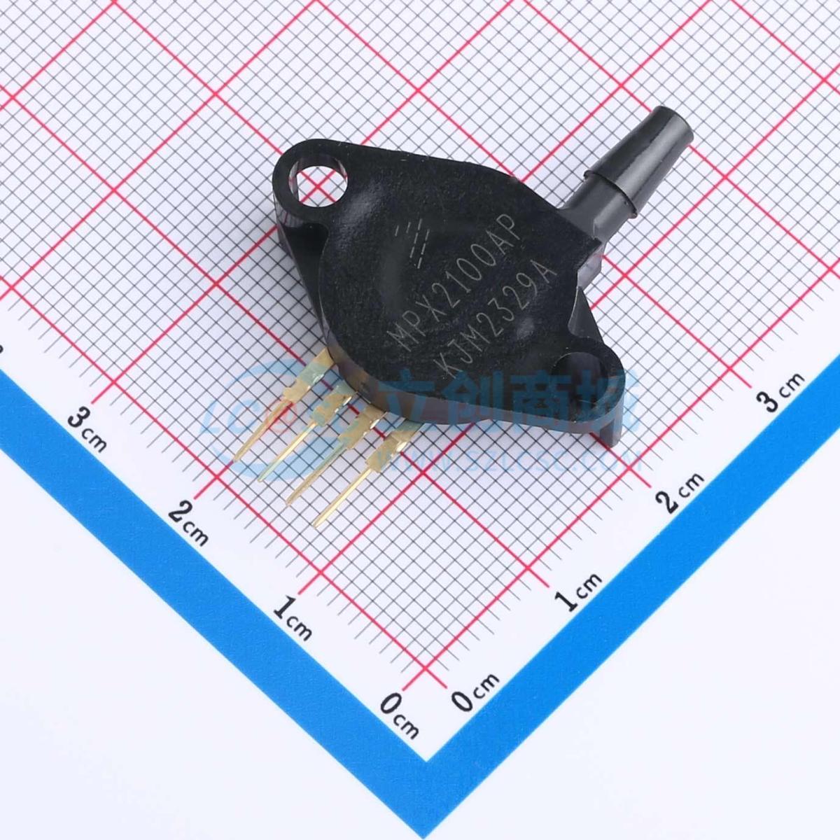 压力传感器 MPX2100AP SIP-4 100Kpa 原装正品 电子元器件配单