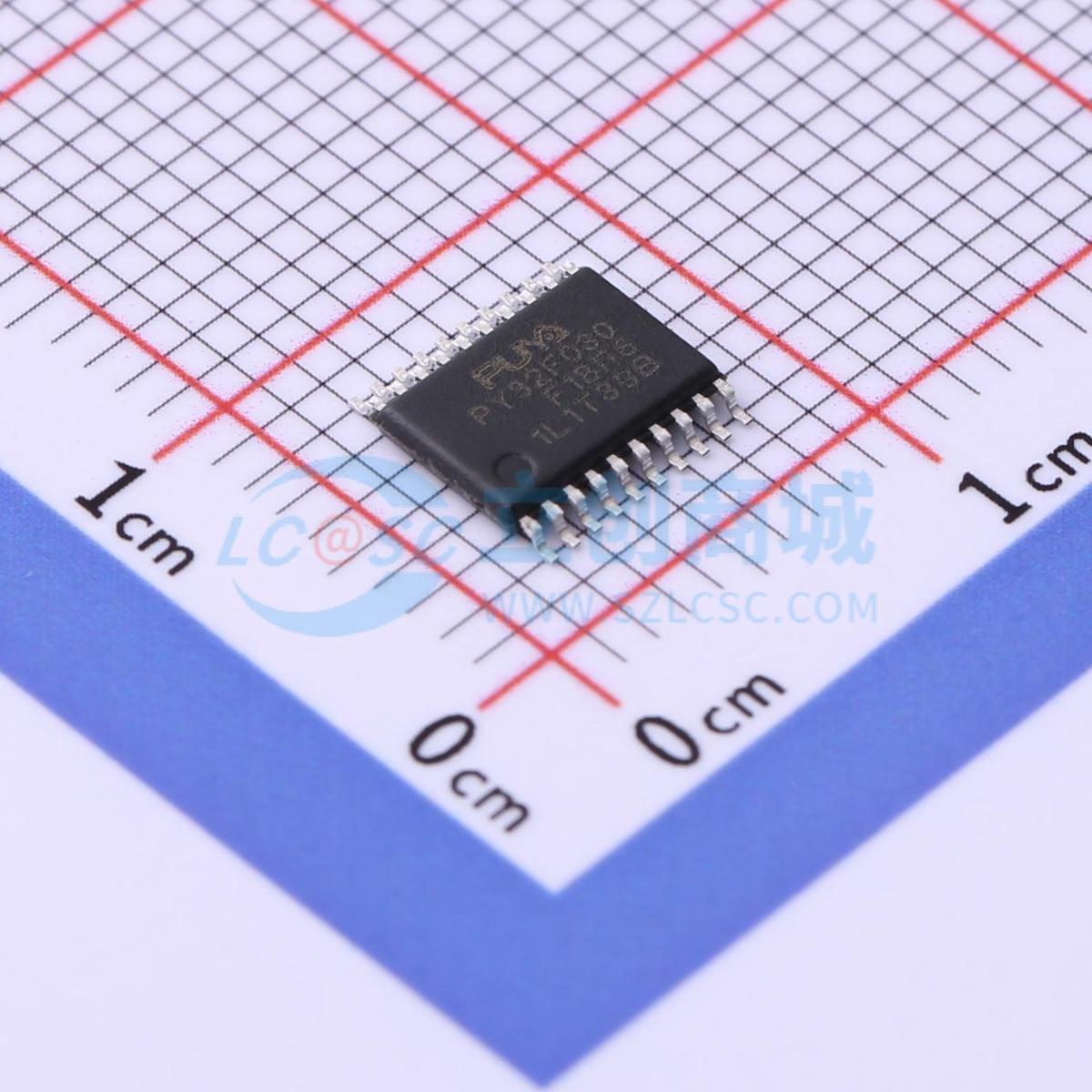 单片机(MCU/MPU/SOC) PY32F030F18P6TU TSSOP-20 电子元器件配单