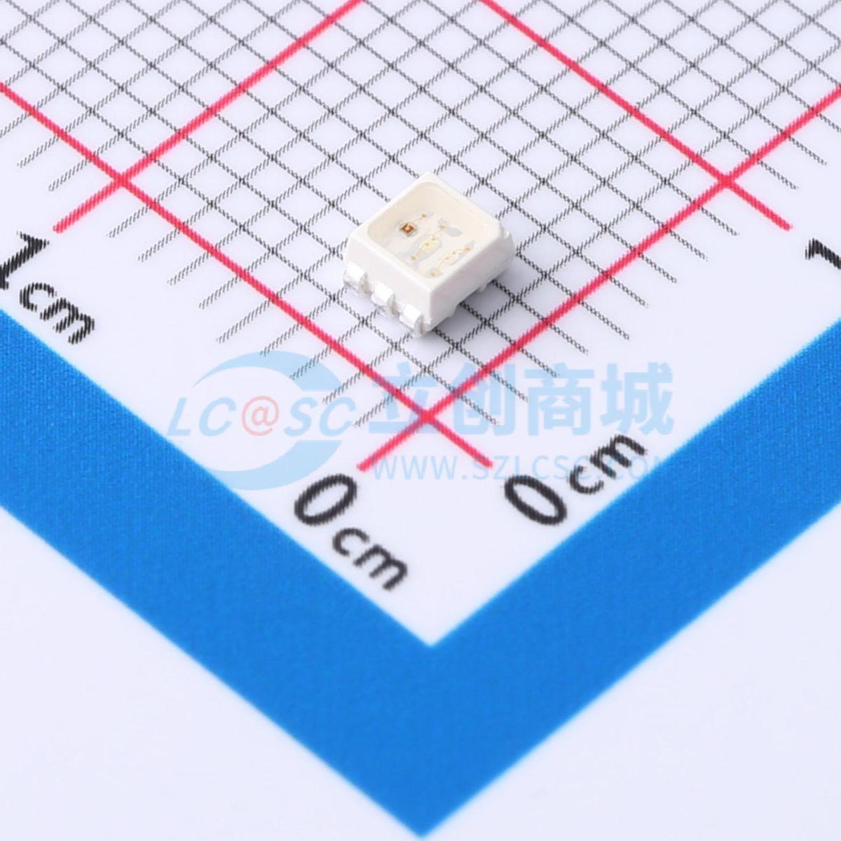 RGB LED ASMT-YTD2-0BB02 PLCC-6(2.3x2.3) 原装 电子元器件配单