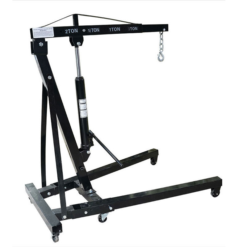 可折叠汽车发动机移动液压小型吊机小吊机吊架引擎汽修升降小吊车