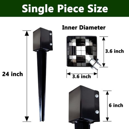 佛山威格诗厂家直销户外立柱支架热销花园栅栏柱锚地钉