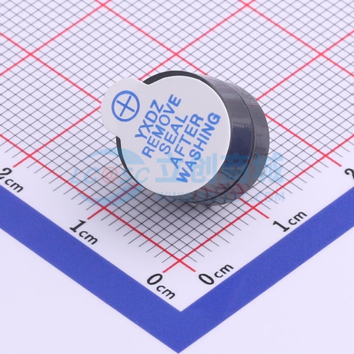 蜂鸣器 FT12095-G/5V 插件,D=12mm 有源(内含驱动线路) 4V~8V 2.4