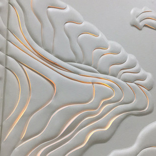 硬包大堂透光皮雕床屏皮雕 ed透光浮雕皮革海绵车线硬包雕花酒店