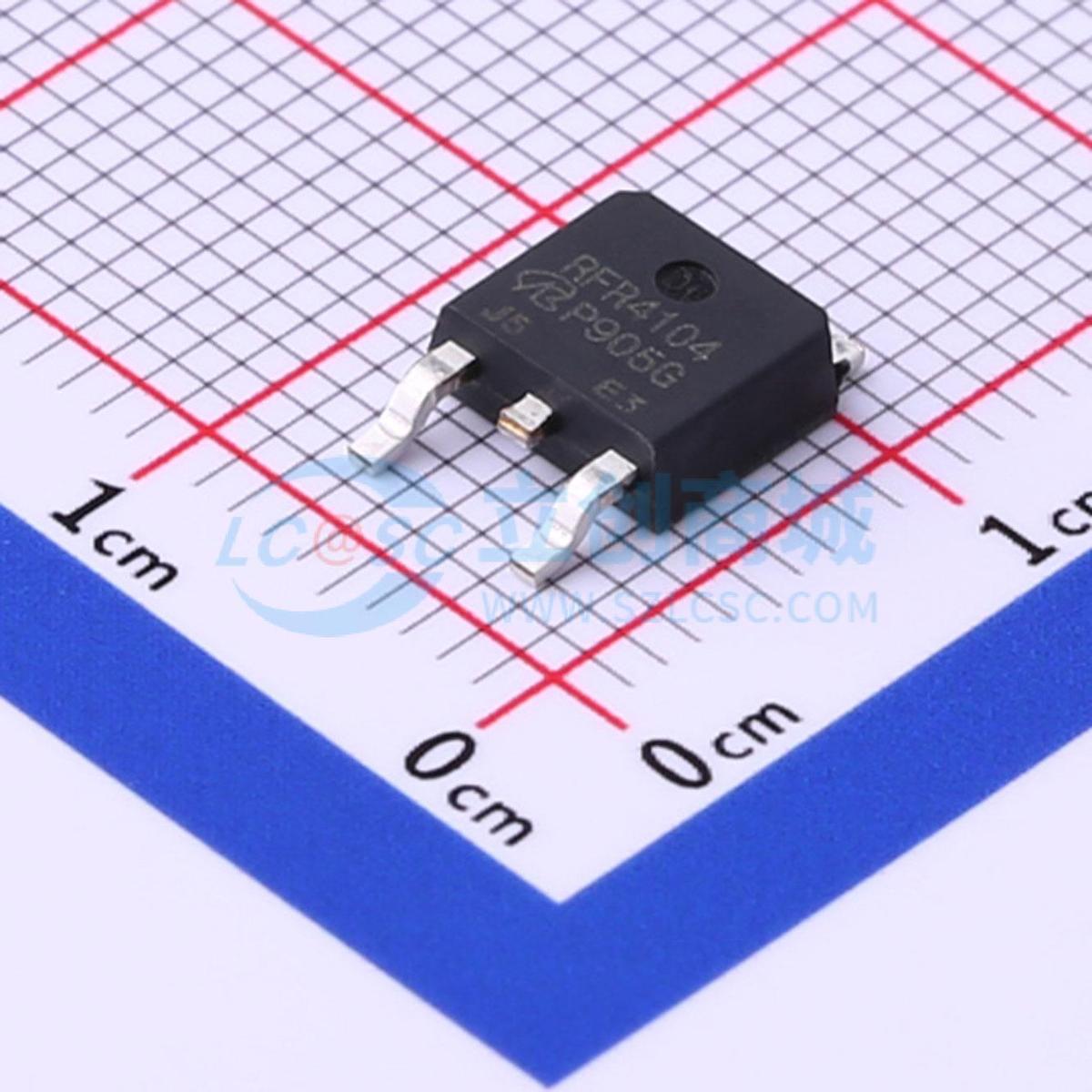 场效应管MOS IRFR4104TRPBF-VB TO-252-2 40V 85A VBsemi微碧