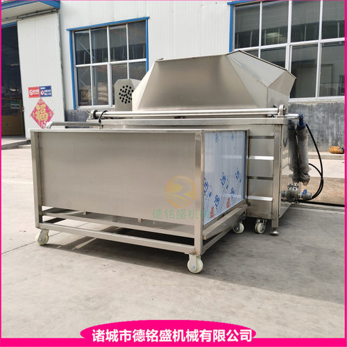 猪皮去油脂机器 小型肉皮温皮锅 自动控温dms-1500炸皮锅