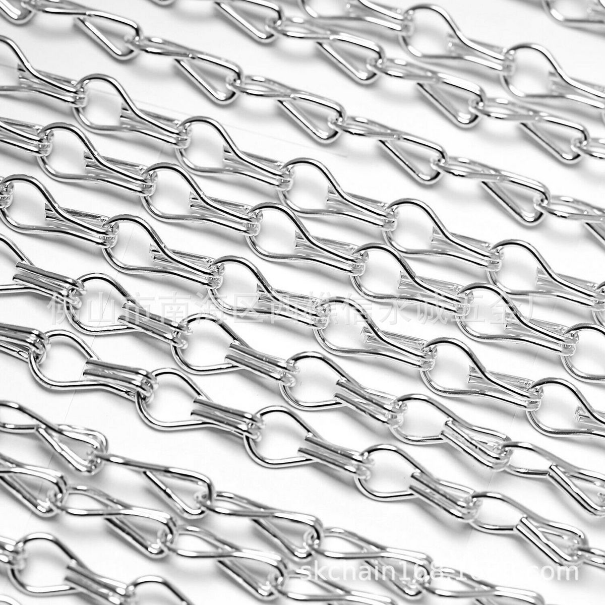 铝双钩链双钩门帘防蚊金属网帘帘铝钩帘