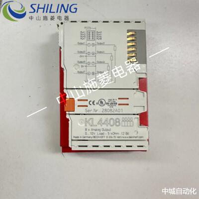BECKHOFF全新未拆封KL4408KL2809KL3204控制模块原装正品现货