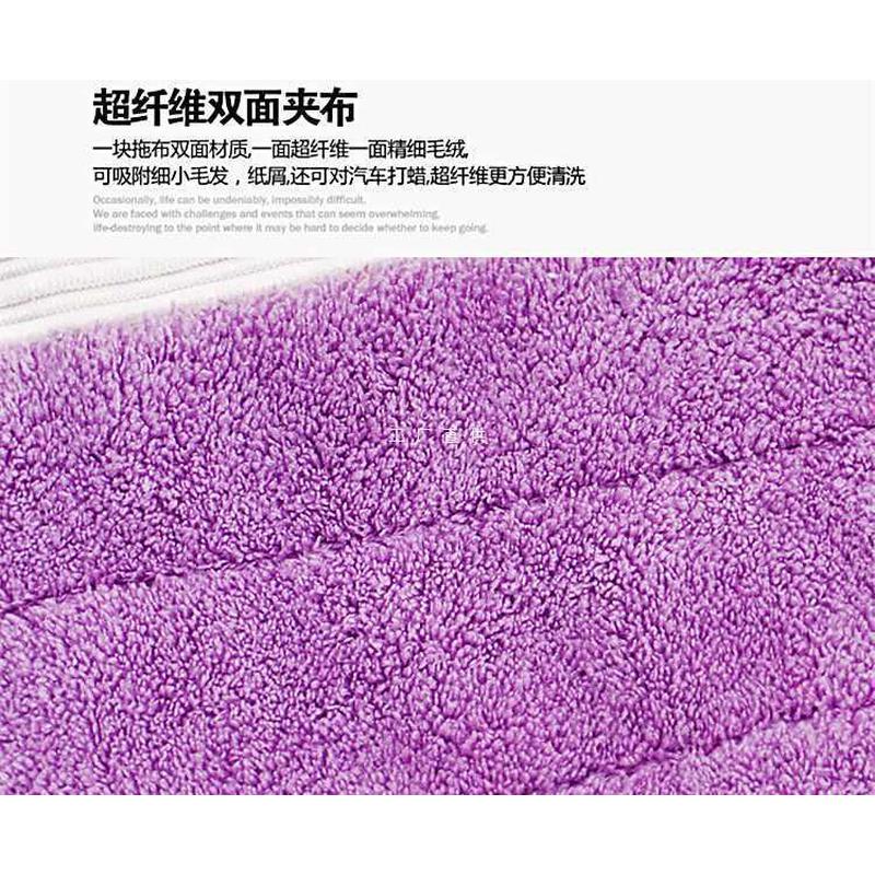 平板拖把拖木地板瓷砖夹毛巾平板地拖平推墩布拖地家用平拖拖