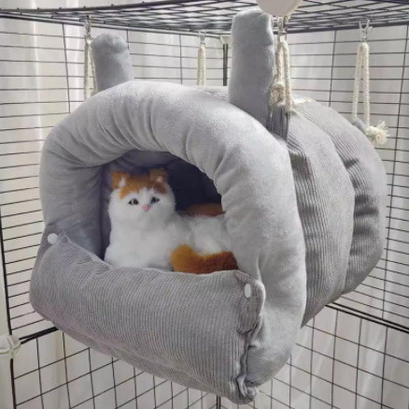 猫窝四季可宠物窝猫笼挂窝猫吊床猫咪吊篮挂式可拆洗小型