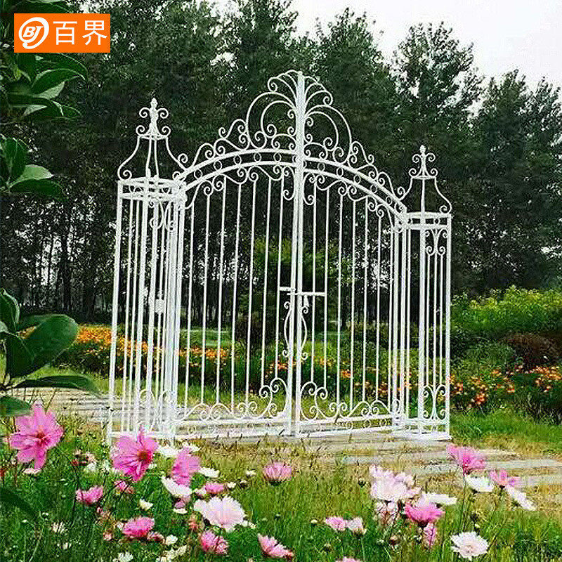 百户外婚庆道具装饰厂家直销批发幸福门婚纱摄影道具界工艺品铁艺