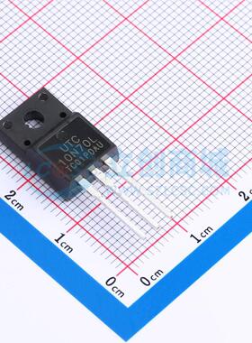 场效应管(MOSFET) 10N70L-TF1-T TO-220F1 UTC(友顺) 电子元器件
