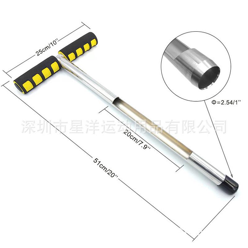 高尔夫球场手动土壤维护 土壤采样钻土器 高尔夫球场取样器工具