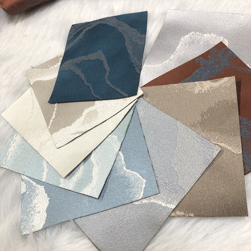 现货批发2.8米宽幅高提花经密中式几何抱枕沙发巾箱包桌布床尾巾