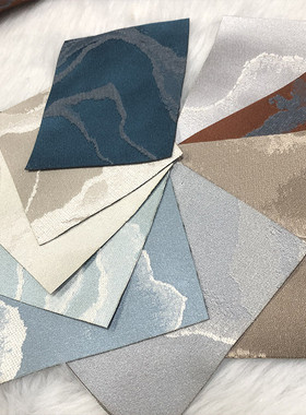 现货批发2.8米宽幅高经密箱包中式几何抱枕沙发巾提花桌布床尾巾