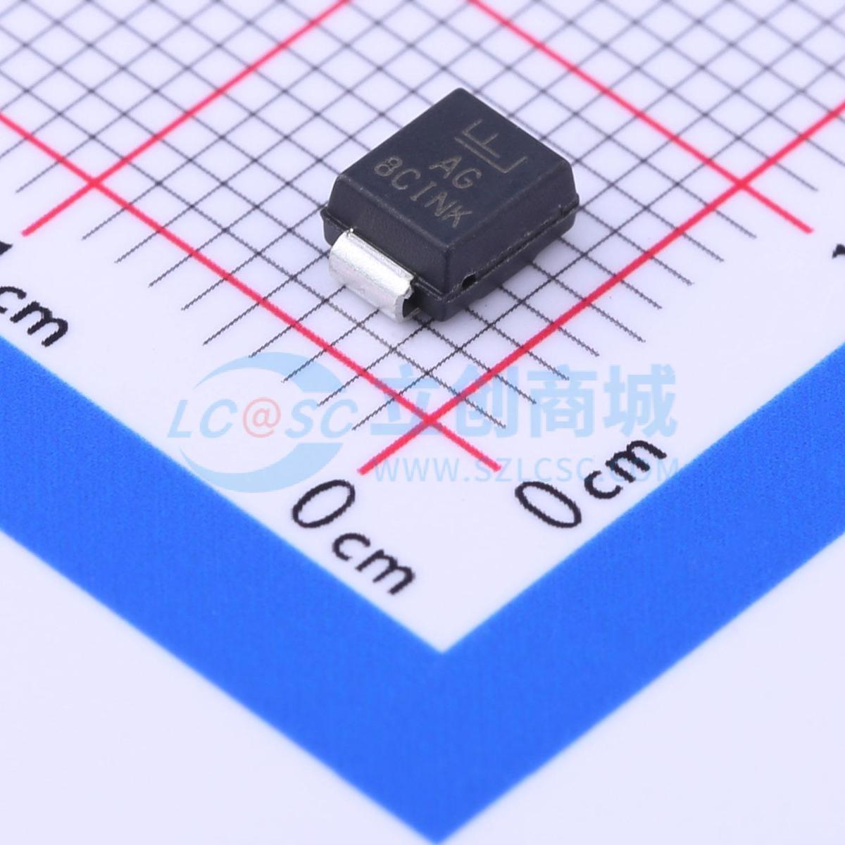 TVS/ESD管 SMBJ6.0CA SMB(DO-214AA) 6V 58.3A Littelfuse力特