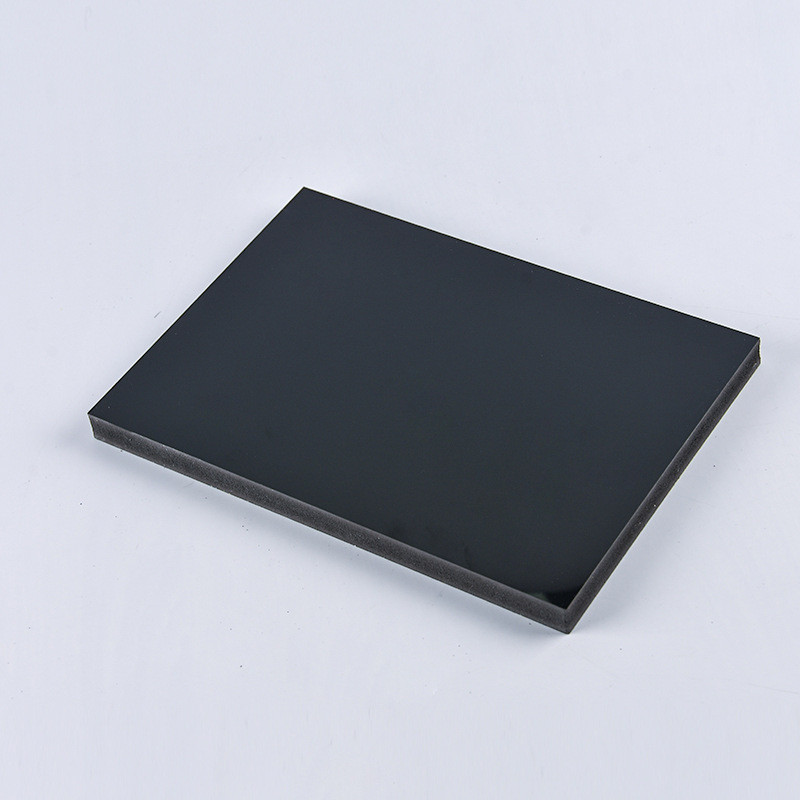 黑色雪弗板pvc发泡板5mm高密度结加工广告pvc板材现货批发皮板