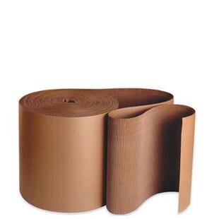 厂家直供加硬包装纸卷纸 板式家具包装双层瓦楞见坑皮 打包纸皮1m