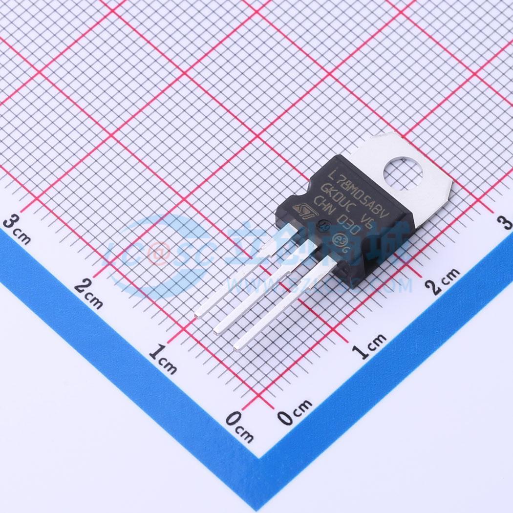 线性稳压器(LDO) L78M05ABV TO-220-3 原装正品 电子元器件配单