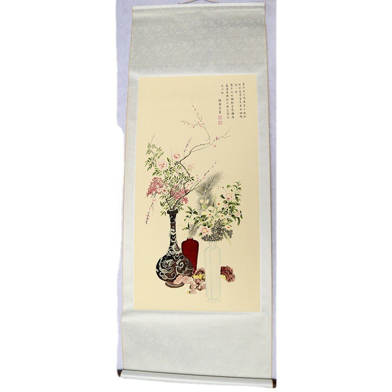 厂家批发中堂画仿古字画古玩字画人物画卧室山水花鸟客厅