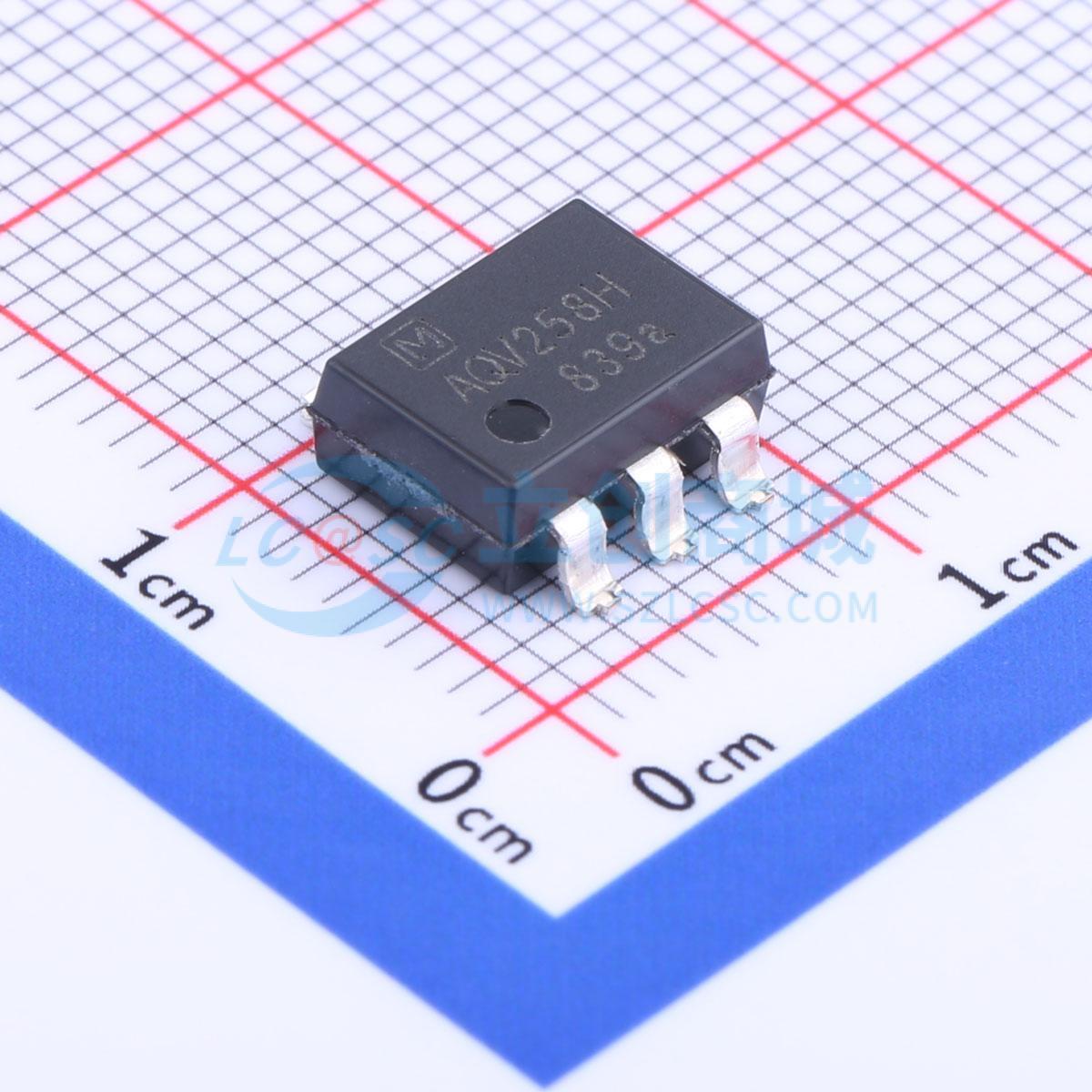 固态继电器(MOS输出) AQV258HAX SMD-6P 原装正品 电子元器件配单