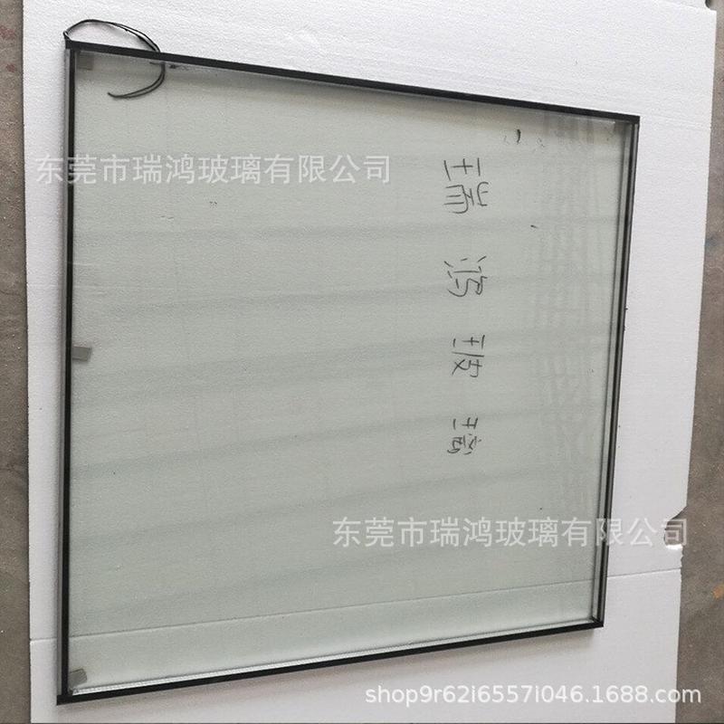 电加温玻璃台阶镀膜中空 -18度防雾视窗钢化耐热玻璃批发
