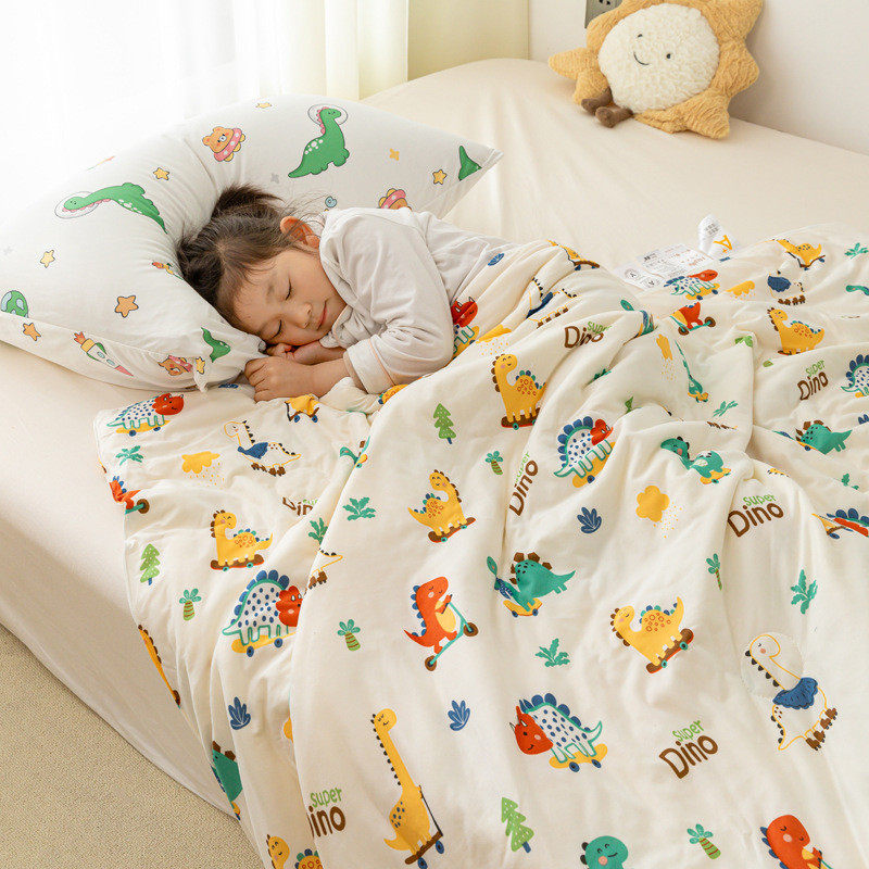 新空调针织世界大豆夏被儿童款120x150cm动物棉床上用品批发