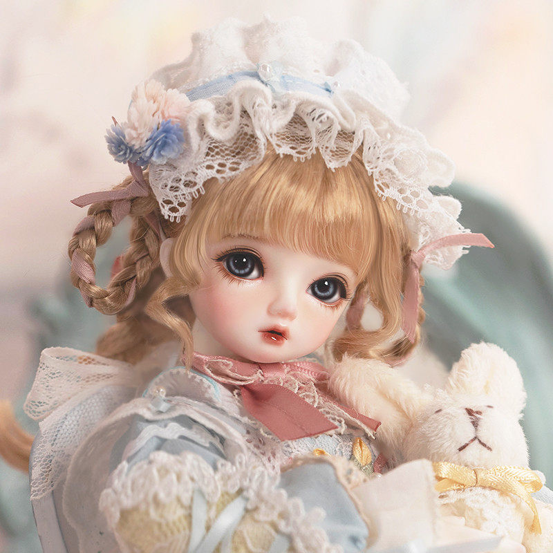 GEM贵族娃娃 豌豆上的公主 6分BJD女娃 小公主 贝茜 全套生日礼物