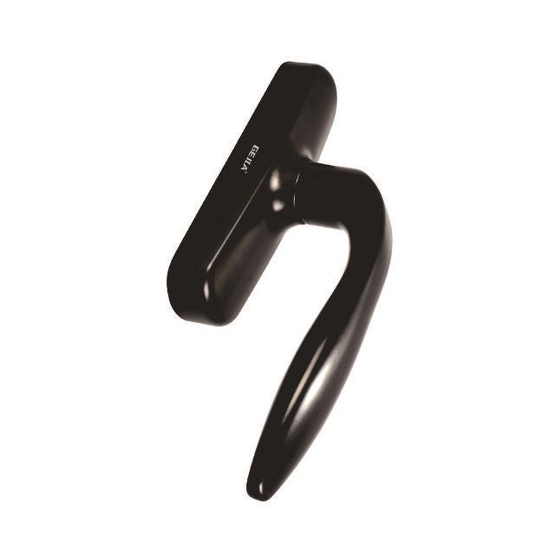 窗把手铝合金门窗五金件执手批发杨桃型内平开窗上悬窗执手