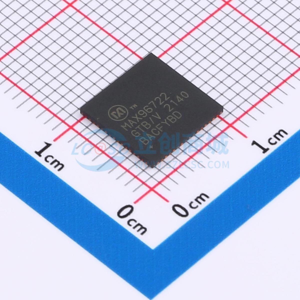 串行器/解串器 MAX96722GTB/V+T - 原装正品 电子元器件配单