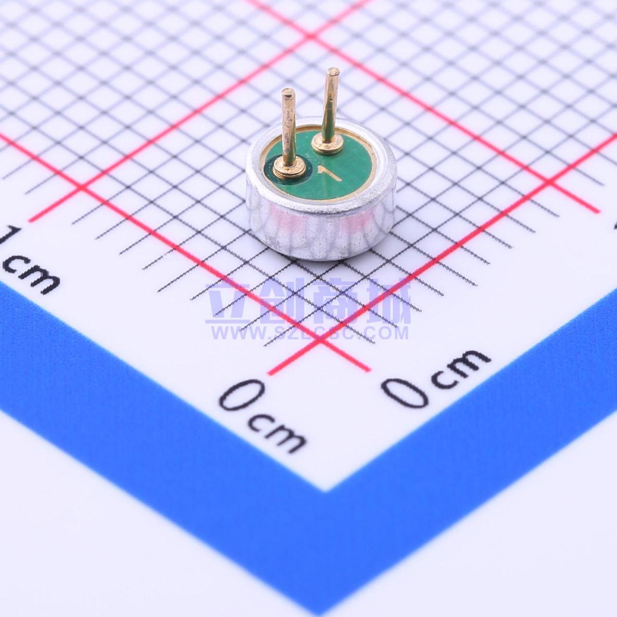 咪头/麦克风 GMI4522P-2C-30db 插件,D=4.5mm 电子元器件配单