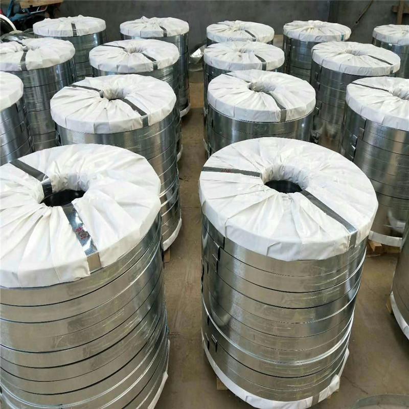 镀锌钢带卷q195镀锌板镀锌蓝打包带cz型钢轻钢龙骨用烤带钢