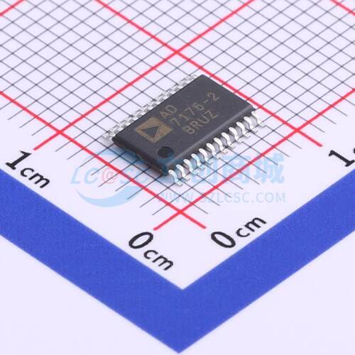 模数转换芯片ADC AD7175-2BRUZ TSSOP-24 原装 电子元器件配单