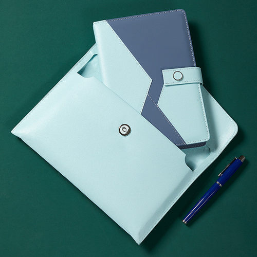 新款a5笔记本套装商务年会记事磁扣皮套口袋书办公礼品定制logo