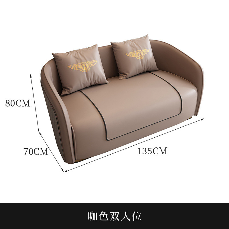 轻奢小圆桌大堂卡座售楼部商务洽谈沙发组合酒店沙发接待休闲沙发