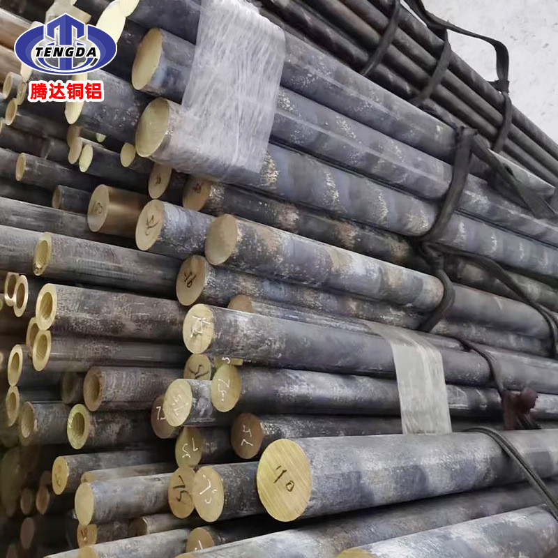 源铝批发厂青铜棒qal9-4铝青铜板耐高温抗氧化9-4锡青铜铜套管