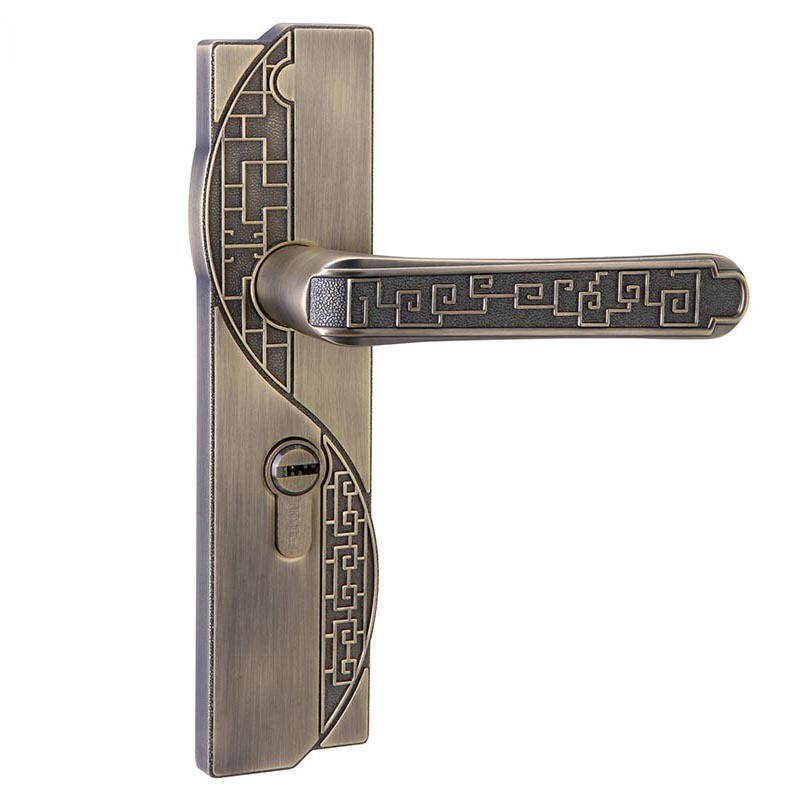 富执手锁具大门机械锁室内木门锁房间宇锁室外铜门锁2920