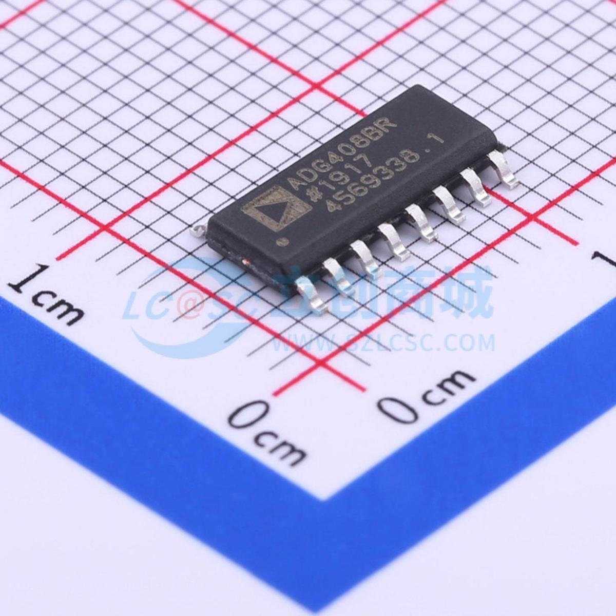 模拟开关/多路复用器 ADG408BRZ-REEL7 SOIC-16 电子元器件配单