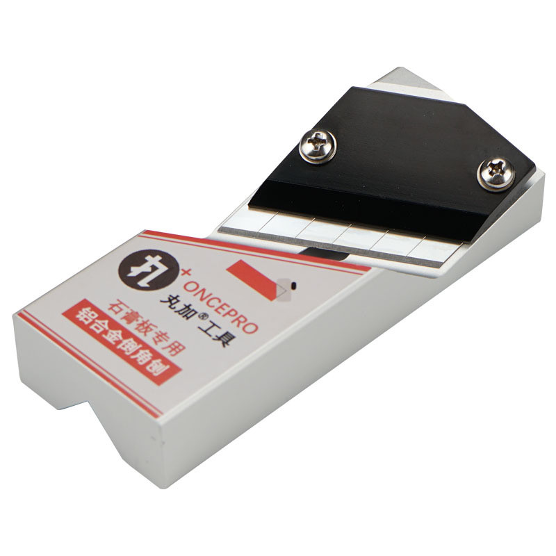 器石膏板倒角聚酯纤维吸音板v缝修45度斜角木工吊顶专用倒角刨子