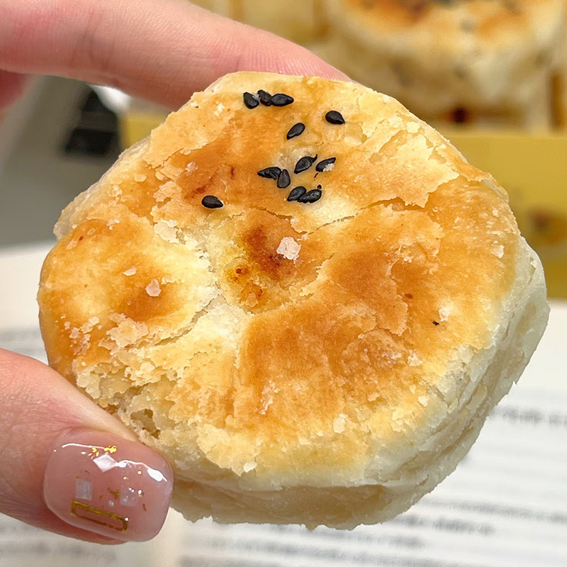 官方旗舰店板栗酥饼糕点独立小包装老式手工解馋零食小吃早
